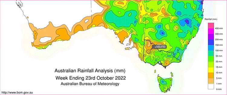 Recorded Rainfall 